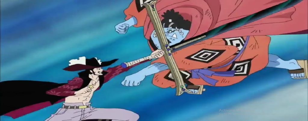 Jinbe vs. Mihawk