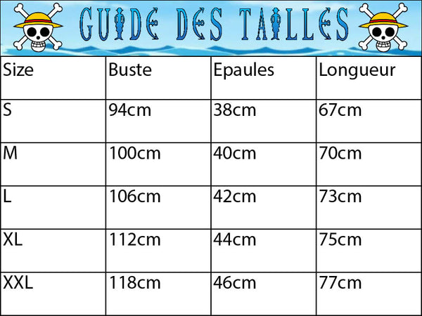 Guide des Tailles