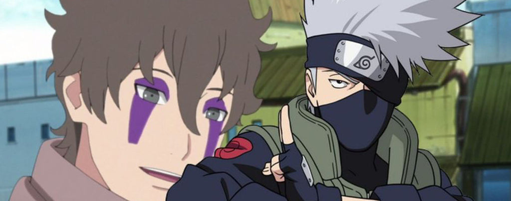 Kakashi Sensei's face