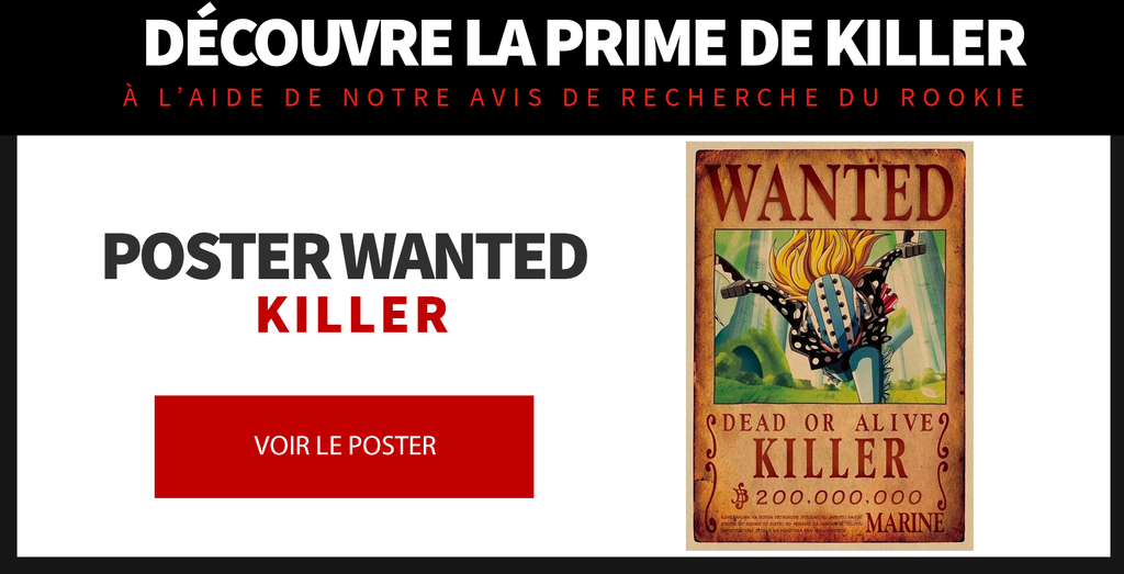 Poster Wanted killer