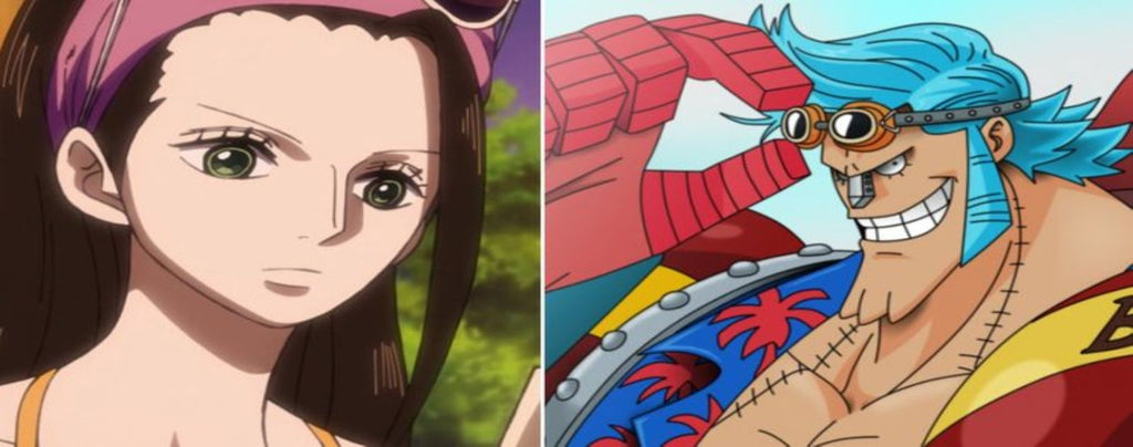 Nico Robin and Franky