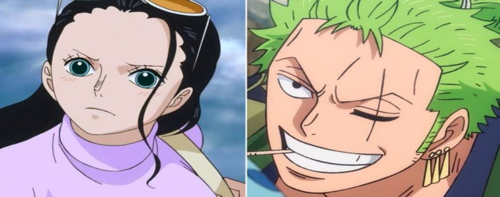 Zoro and Nico Robin