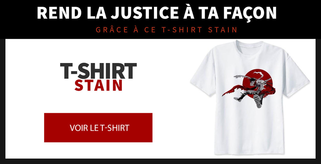 Stain t-shirt