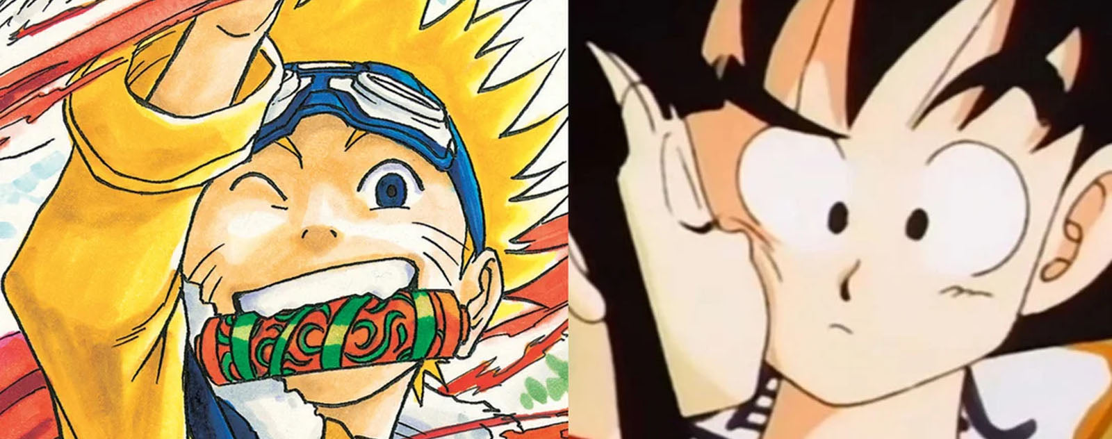 Naruto and Goku