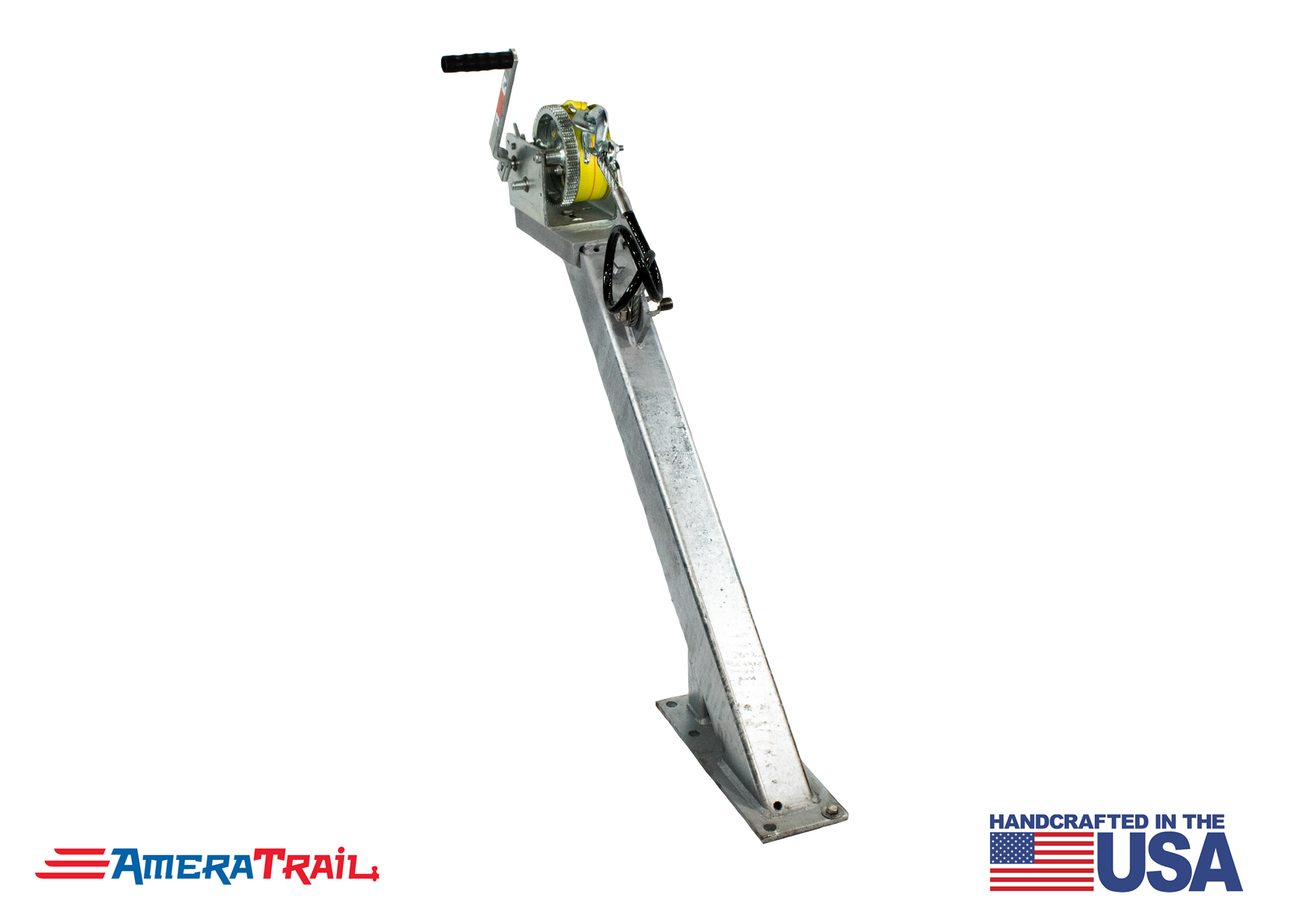 Adjustable Winch Stand Post 45° w/ 26" & 34" Base Height's