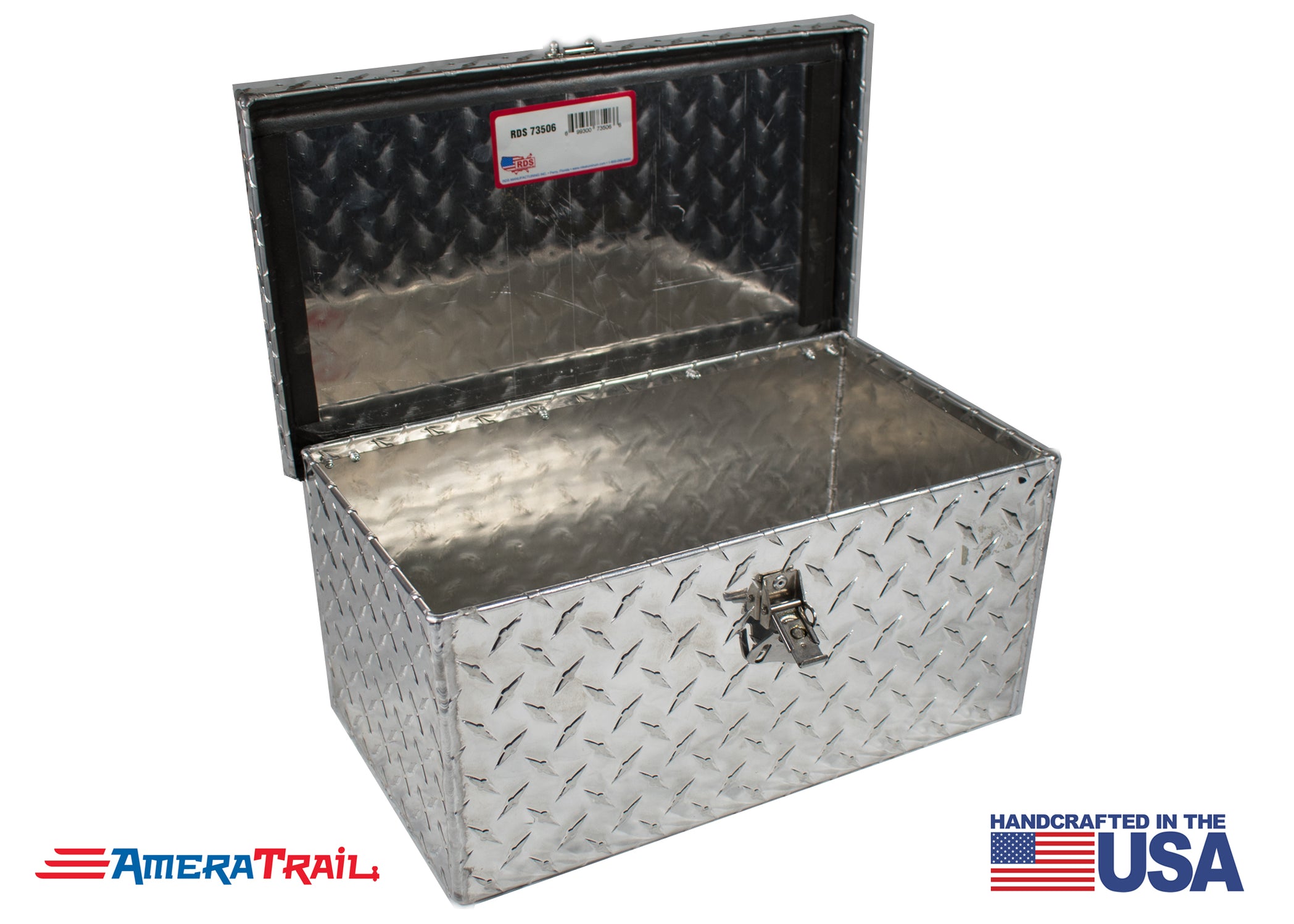 Mini Diamond Plate Tool Box , Pad Lock Latch - RDS ...