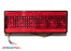 Low Profile Multi Function LED Tail Light, DRIVER, Stop / Turn / Tail / Side Reflector / Tag Light - Tecniq