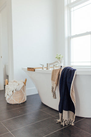 taupe bathroom towels