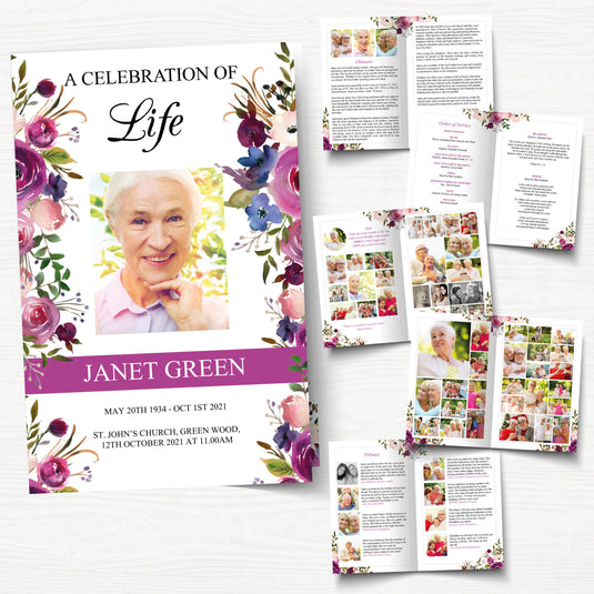 Funeral Templates | Easy to Edit, Professional & Affordable