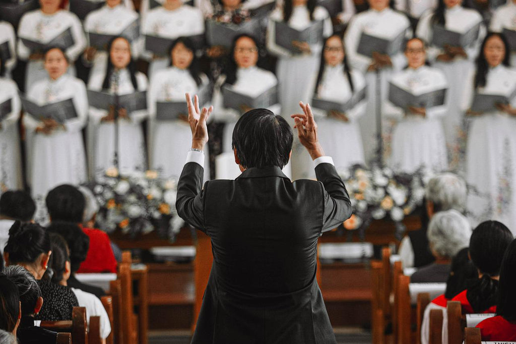 Funeral Hymn Sung by Choir