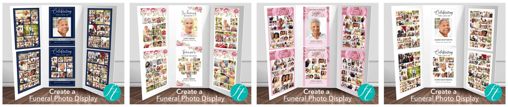 Funeral Photo Display Templates