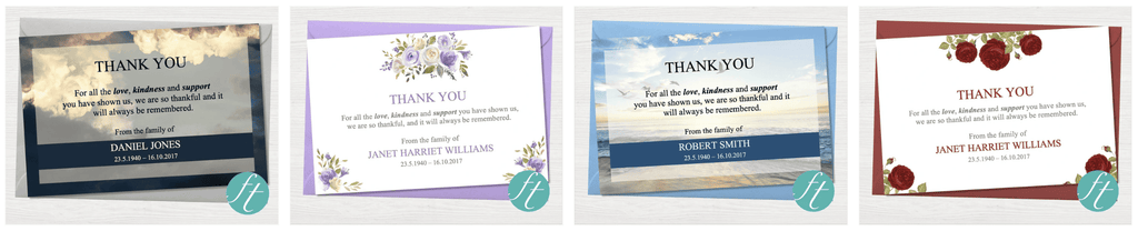 Selecting Appropriate Thank You Cards for Funeral Guests