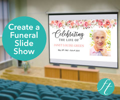 Spring Flowers Funeral Slide Show