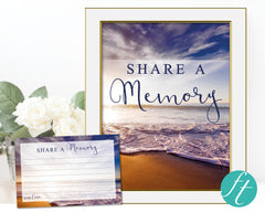 Waves Share a Memory Sign and Cards