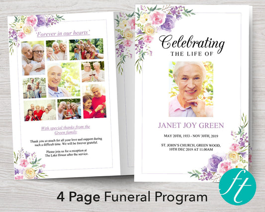 Funeral Flowers Ribbon Banners – The Funeral Program Site