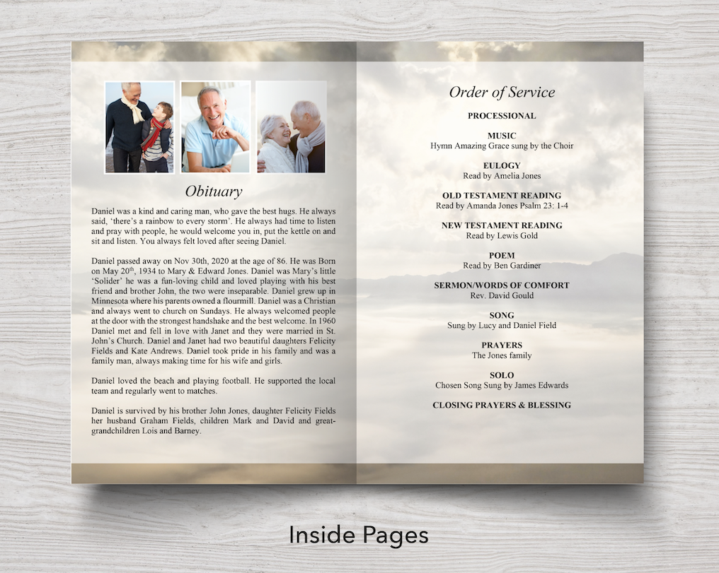 download free funeral program template microsoft word