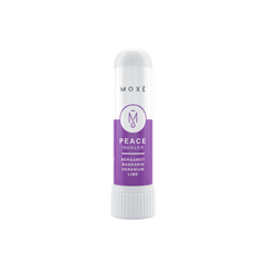 Moxe Peace Inhalers incorporates lime oil to help balance mood and promote a peaceful mindset.