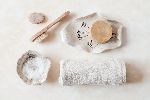 Using a wash cloth to diffuse essential oils in your shower can be an easy way to DIY an amazing shower experience.