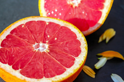 grapefruit essential oil used in moxe multi-surface spray for its antibacterial properties