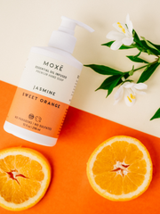MOXE jasmine sweet orange hand soap 