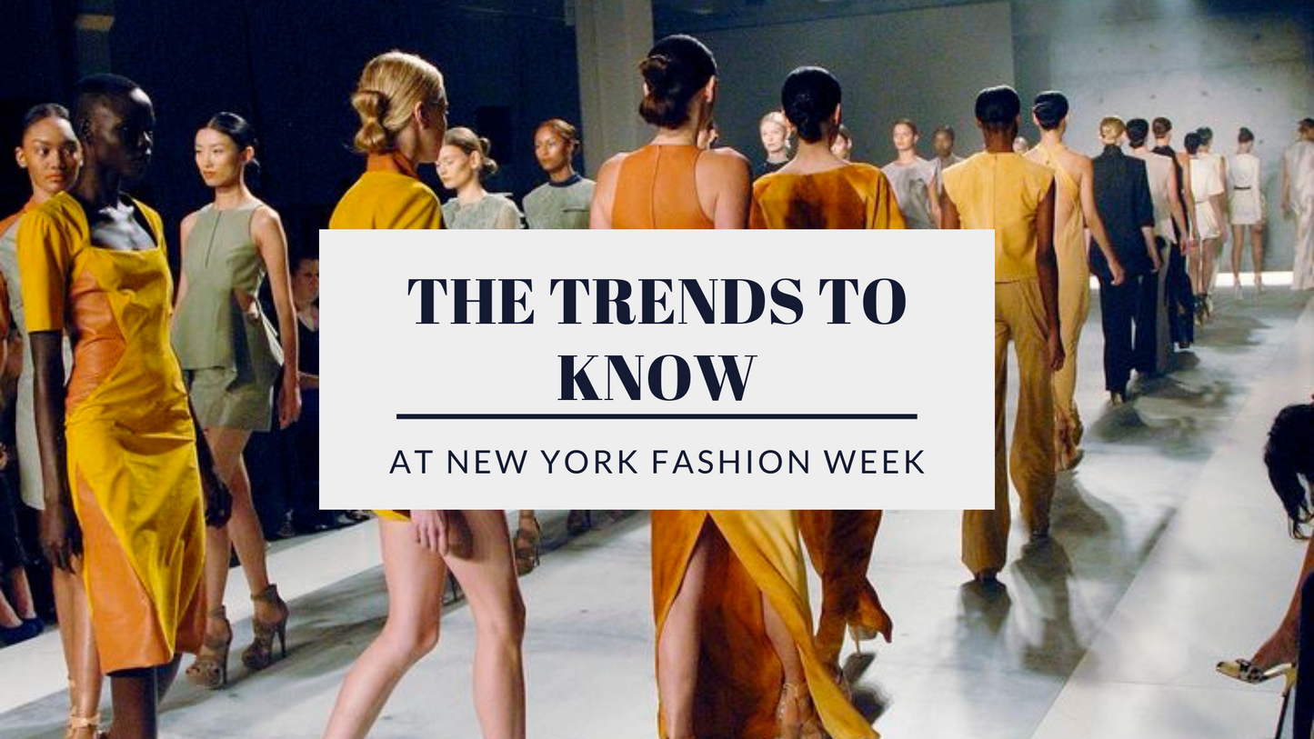 The Trends To Know At New York Fashion Week – EMMA WALLACE