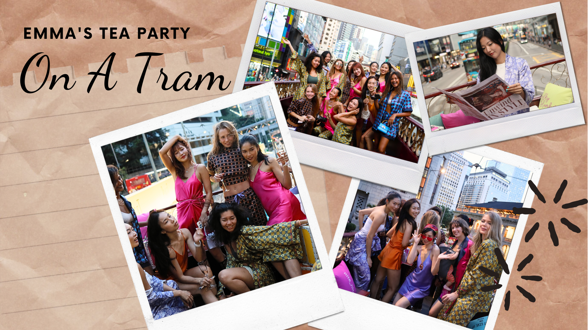 July Recao Emma Tram Party