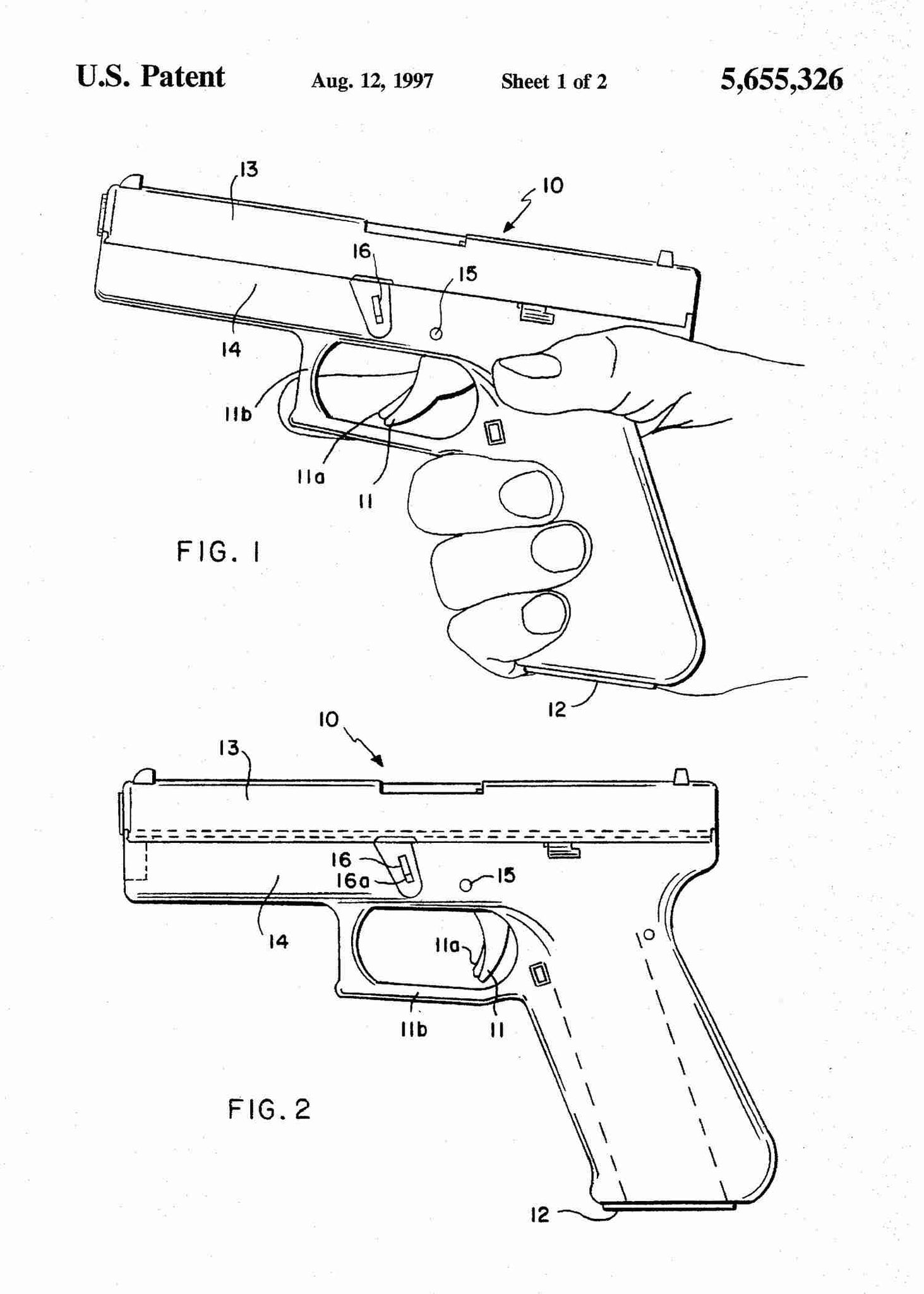 Пистолет glock 17 чертеж