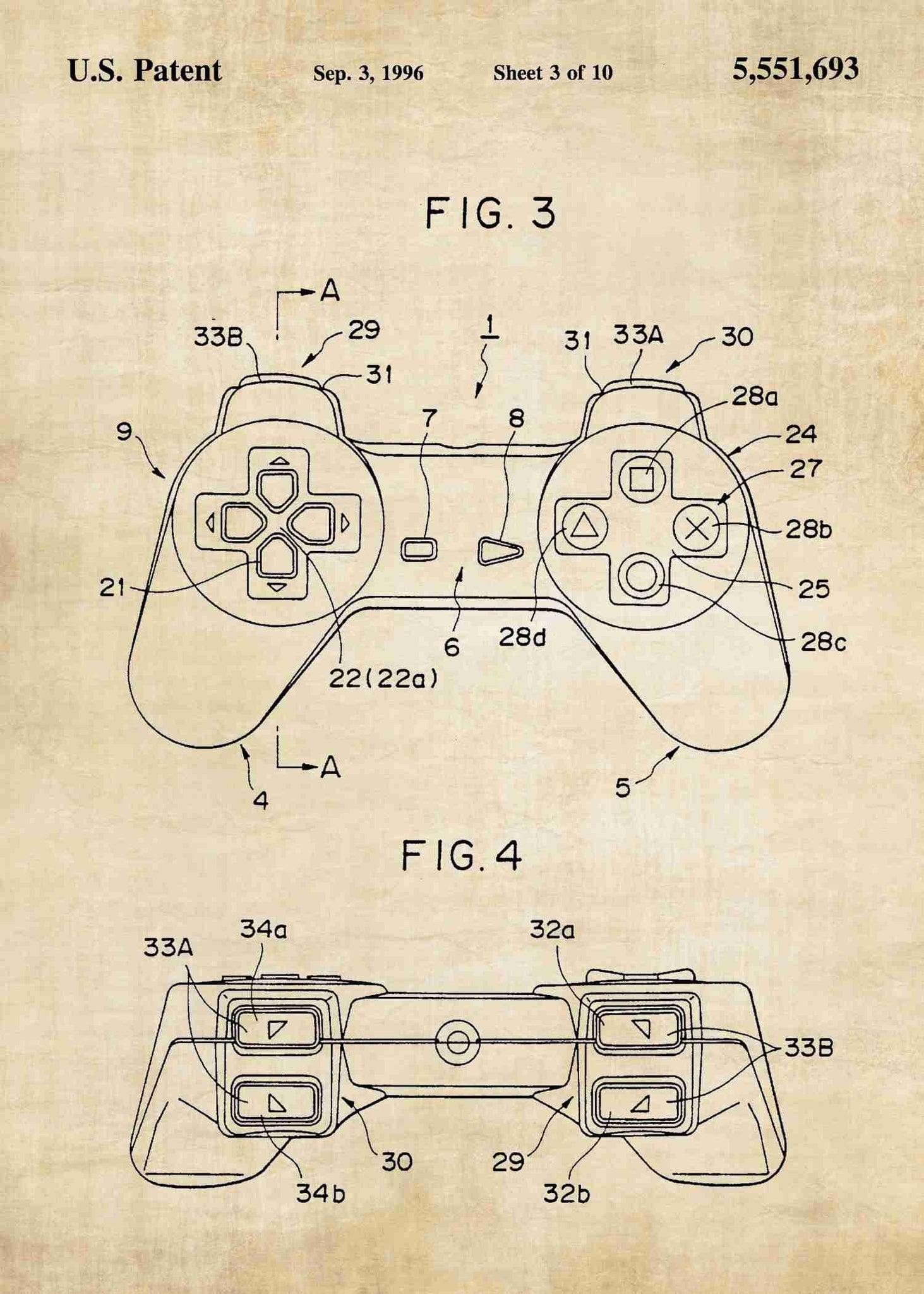 playstation controller patent