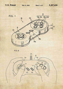 super nes controller