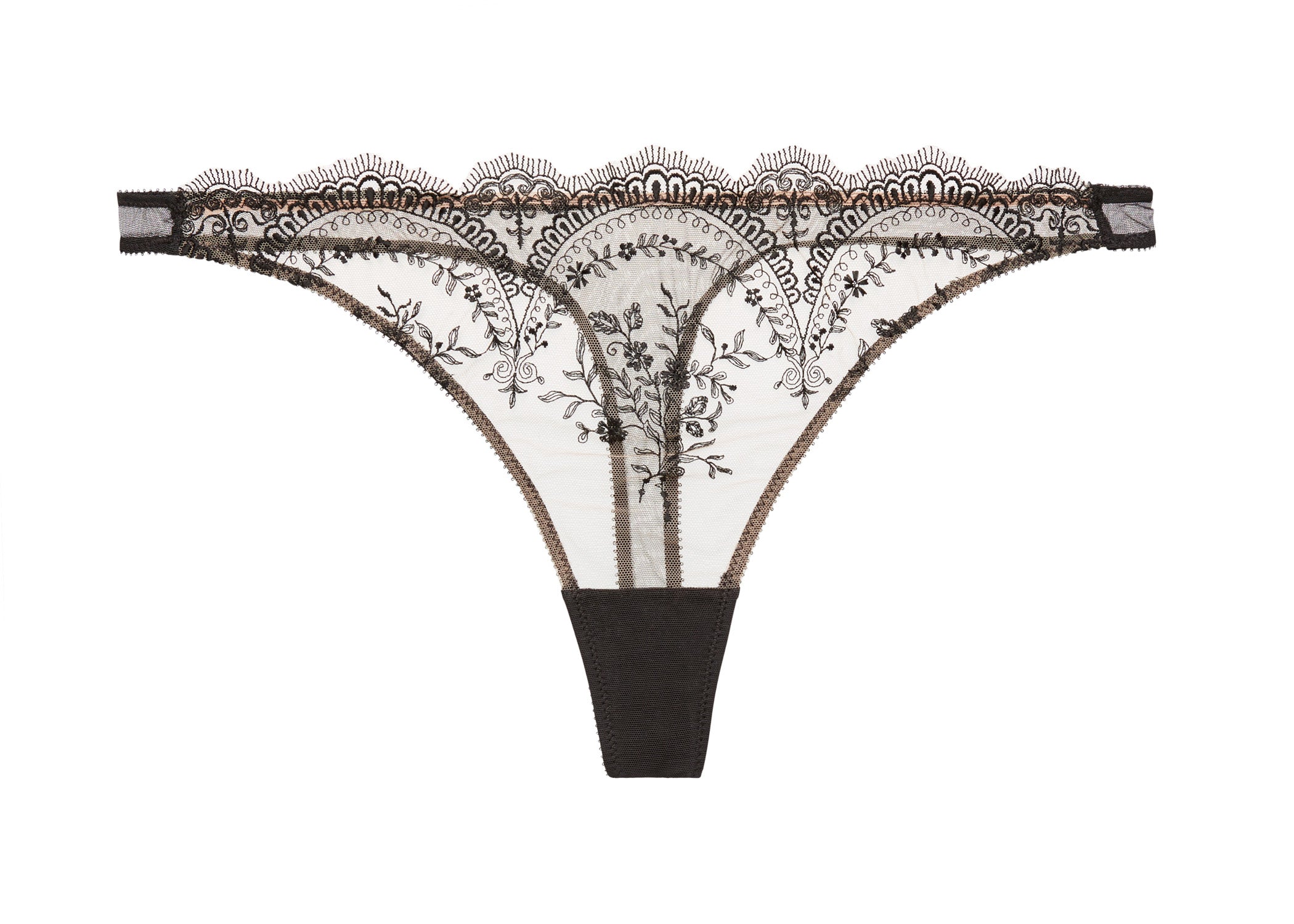 Dita Von Teese Severine Thong in Black - size XS