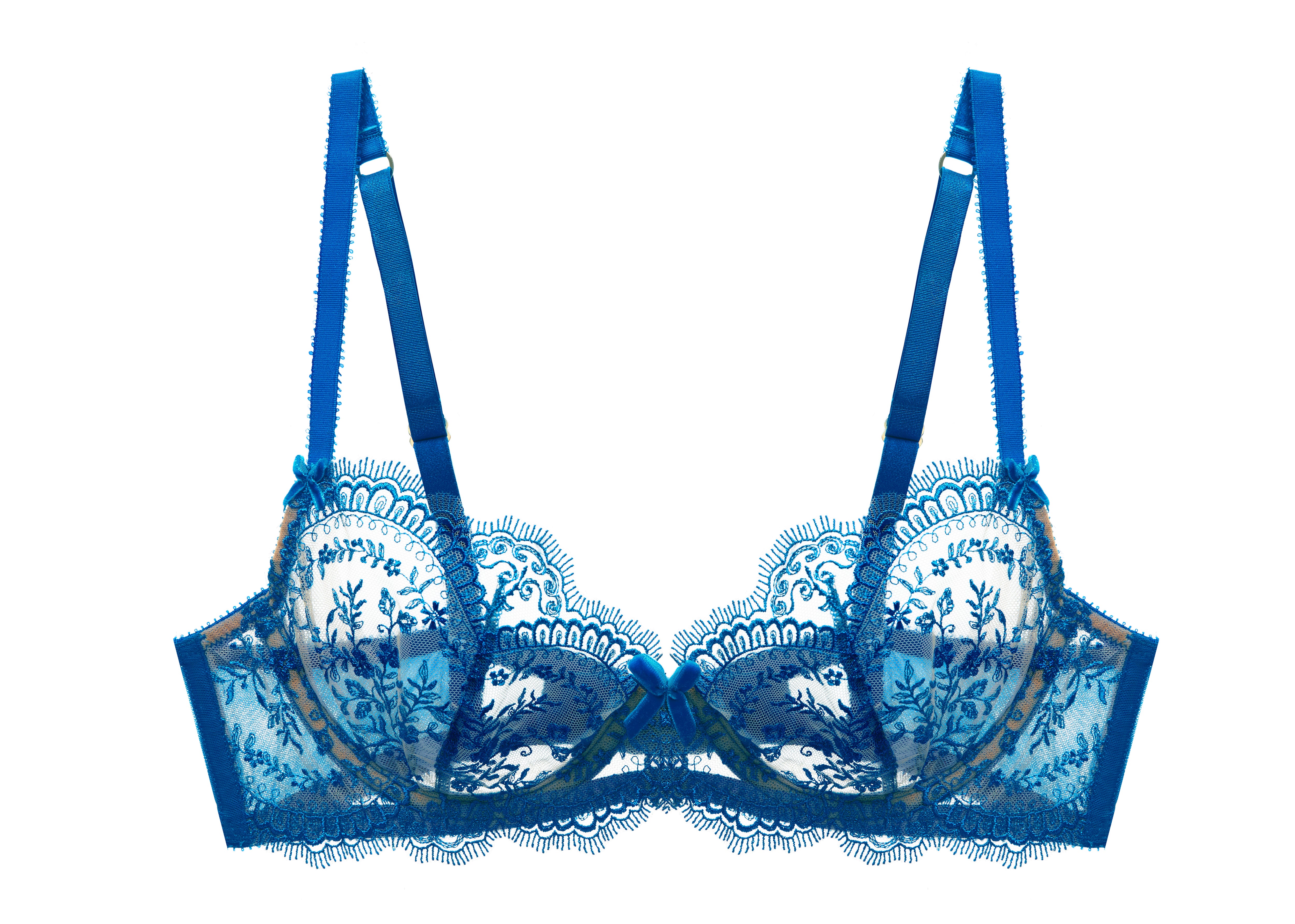 Cobalt Severine Bra By Dita Von Teese - 32G + 32H