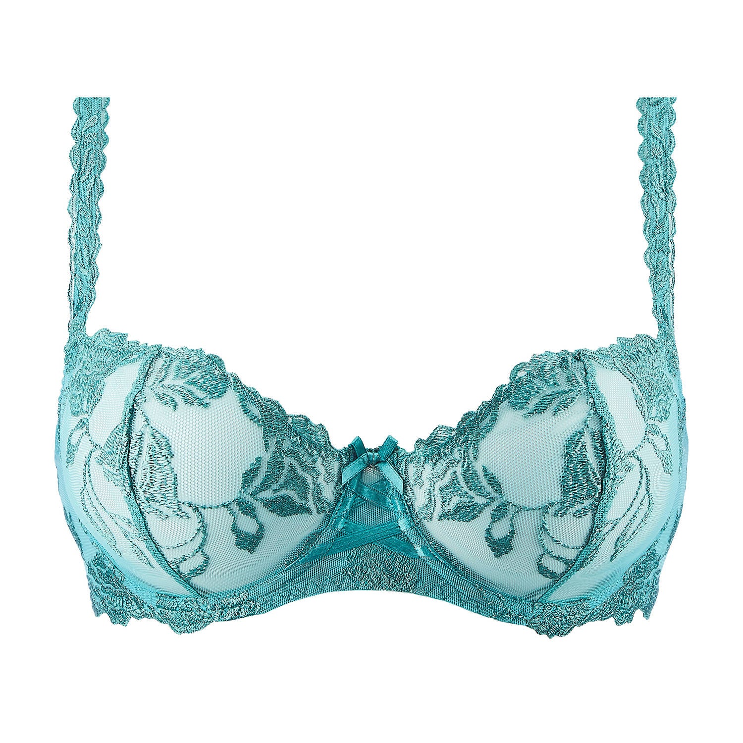 Softessence Half Cup Bra in Aloe By Aubade - 30-40/B-G