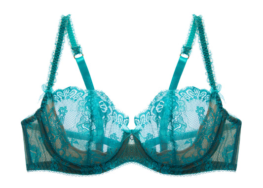 * Neon Coral Severine Bra By Dita Von Teese *BUNDLE* - 32B-38H