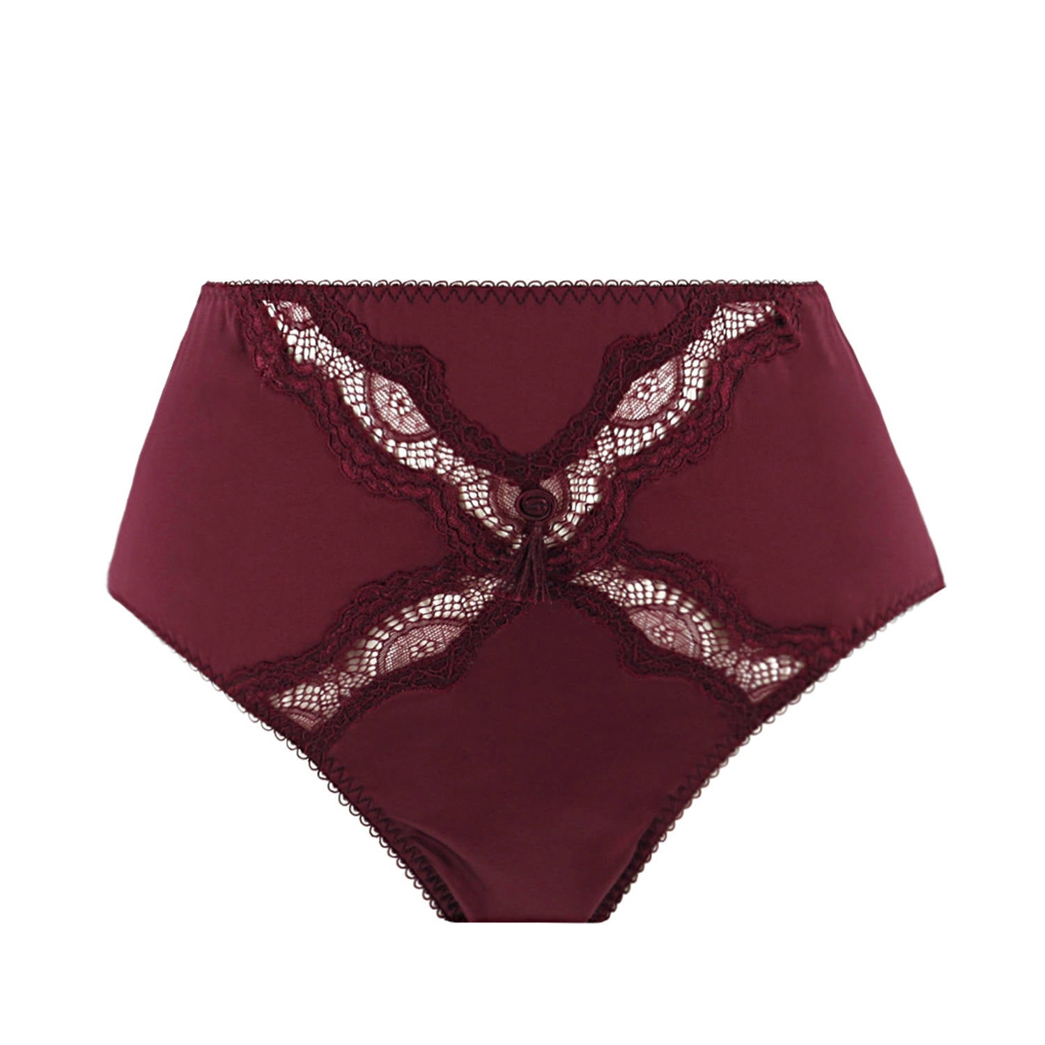 Star Lift Full Brief in Plum By Dita Von Teese - XL-3X