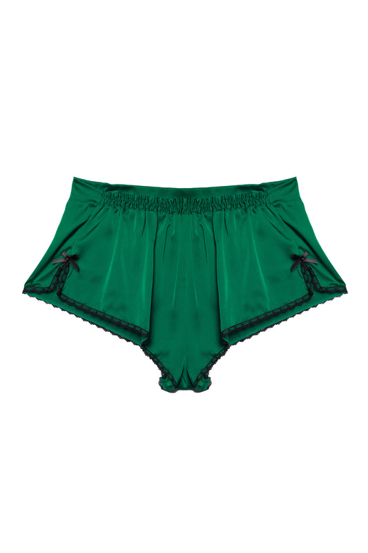 High-waisted tulle and satin knickers Grain de Poivre Glowy Story