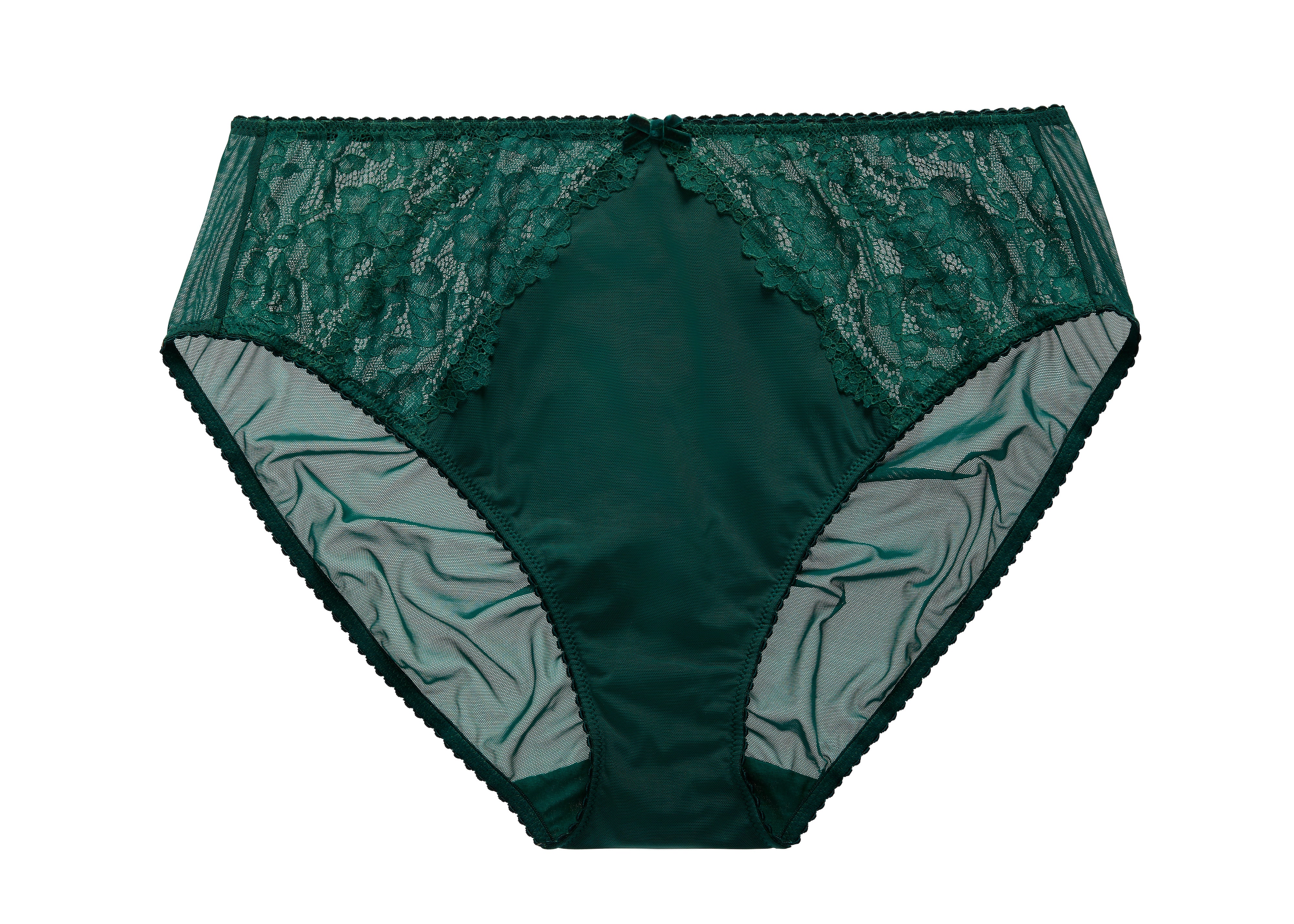 Cora Full Brief In Juniper By Dita Von Teese Lingerie - 2X