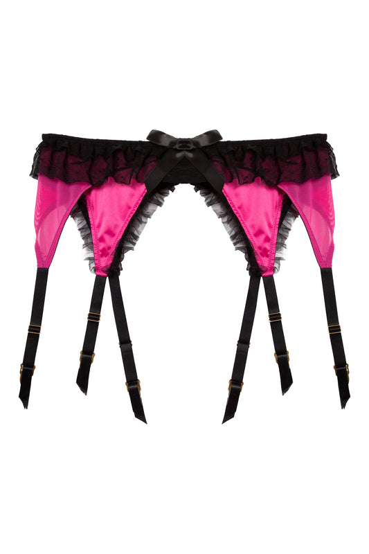 Diana Six Strap Suspender/Garter Belt By Kiss Me Deadly X PP - sizes 4-16