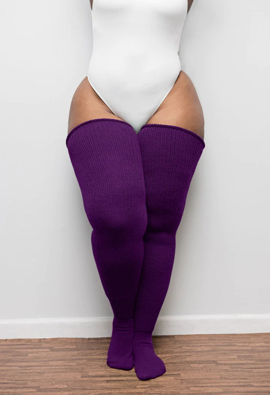 Thunda Thighs Plus Size Thigh High Socks - Gigi's - Toronto