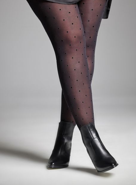 Polka Dot Tights S-4X