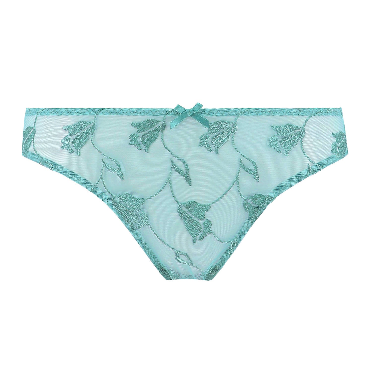 Softessence Brazilian Brief in Aloe By Aubade - XS-XL