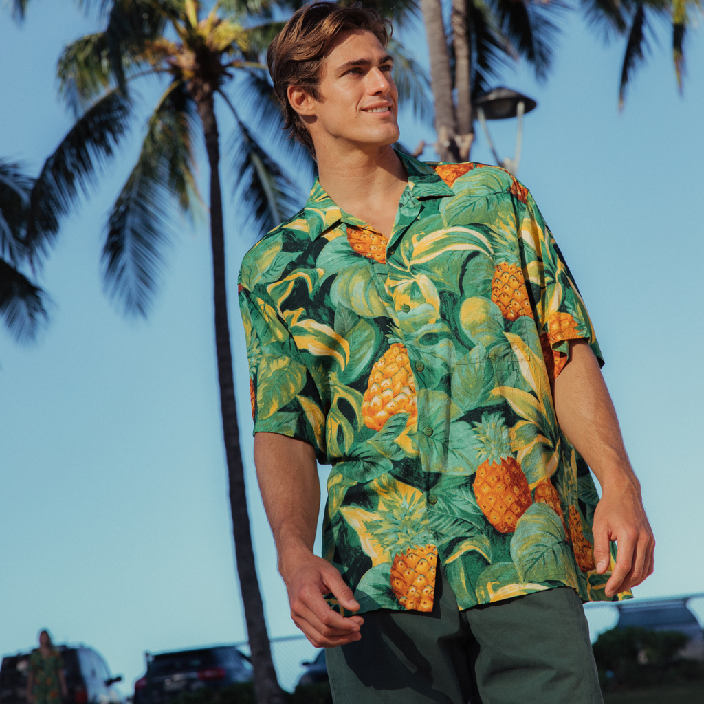 VSSSJ Beach Shirts for Men Hawaiian Stylish Regular Fit Vintage