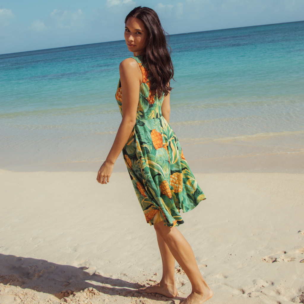 Shop Tropical Beach Dresses For Women, Hawaiian Print Dresses