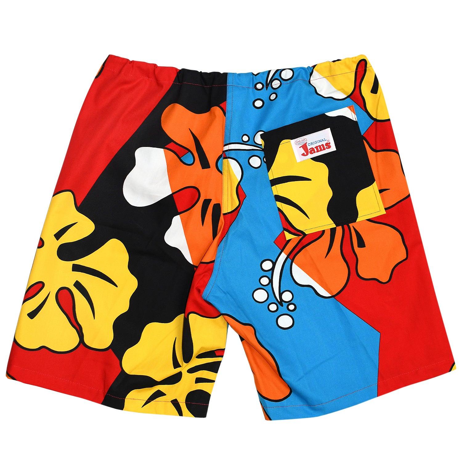 Original Jams Shorts - Hibiscus Black