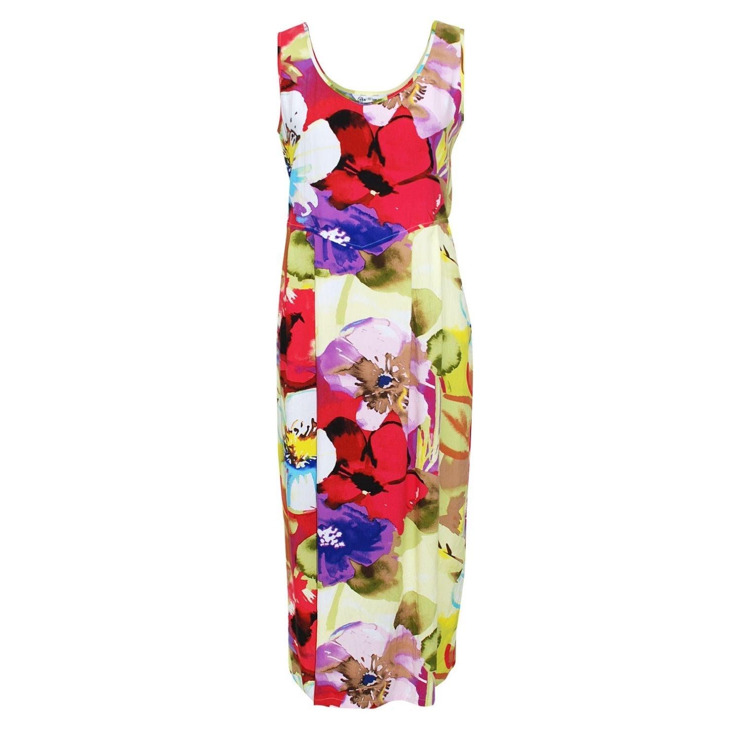 Janice Dress - Flower Splash