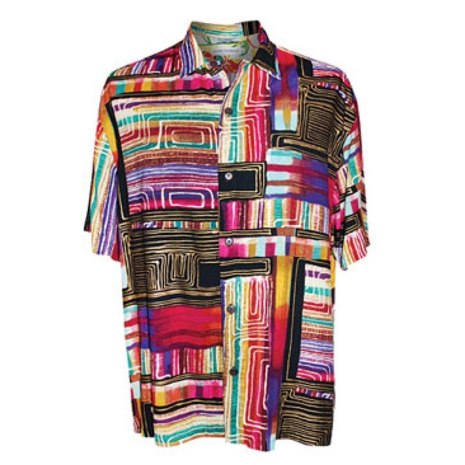 Men's Retro Shirt - Cyberspace