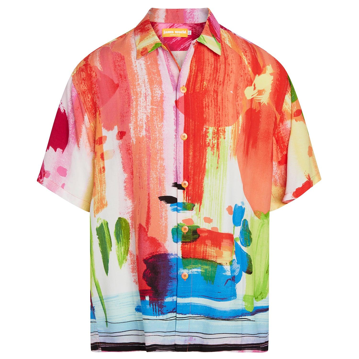 Men's Retro Shirt - Cayenne