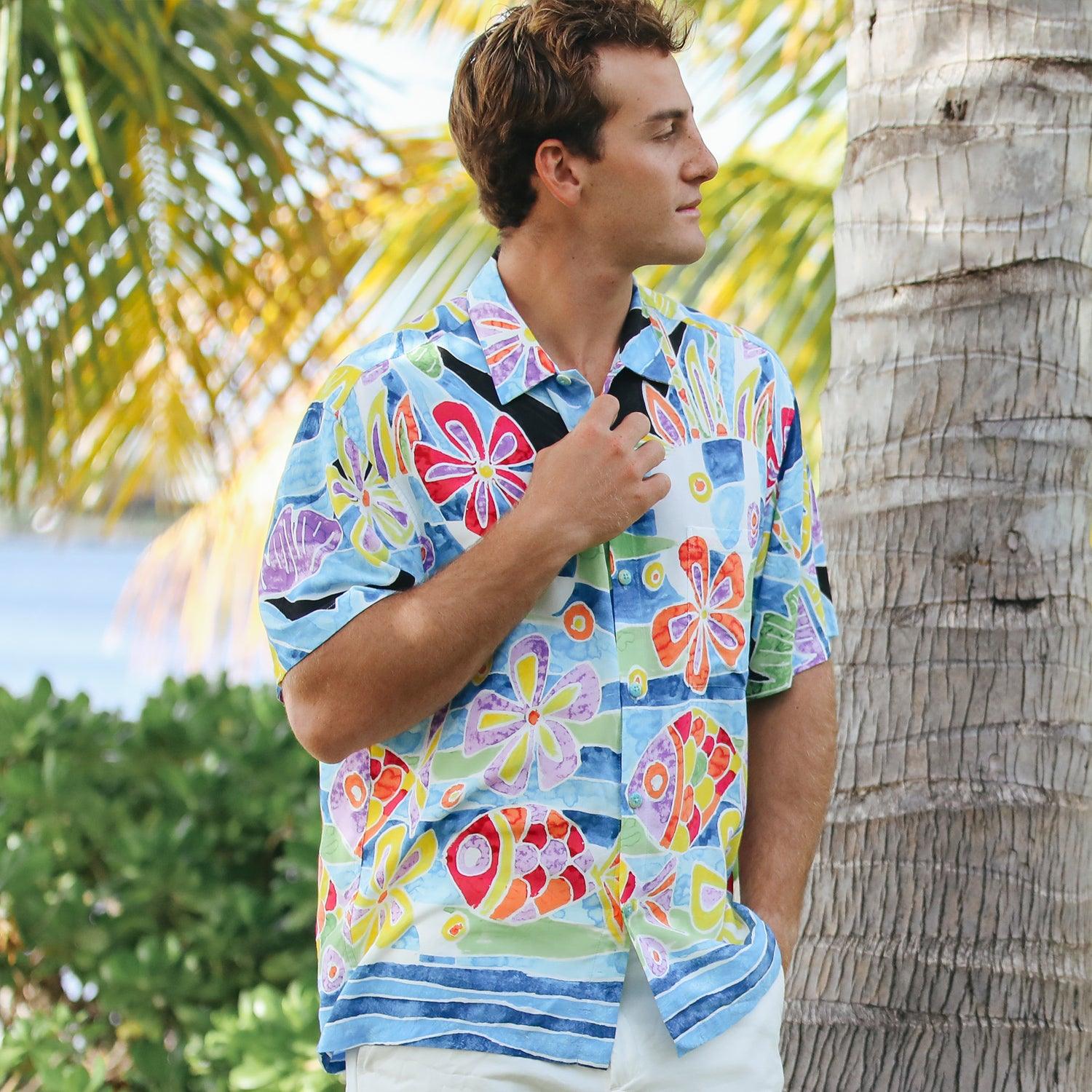 Men's Retro Shirt - Palm Bay