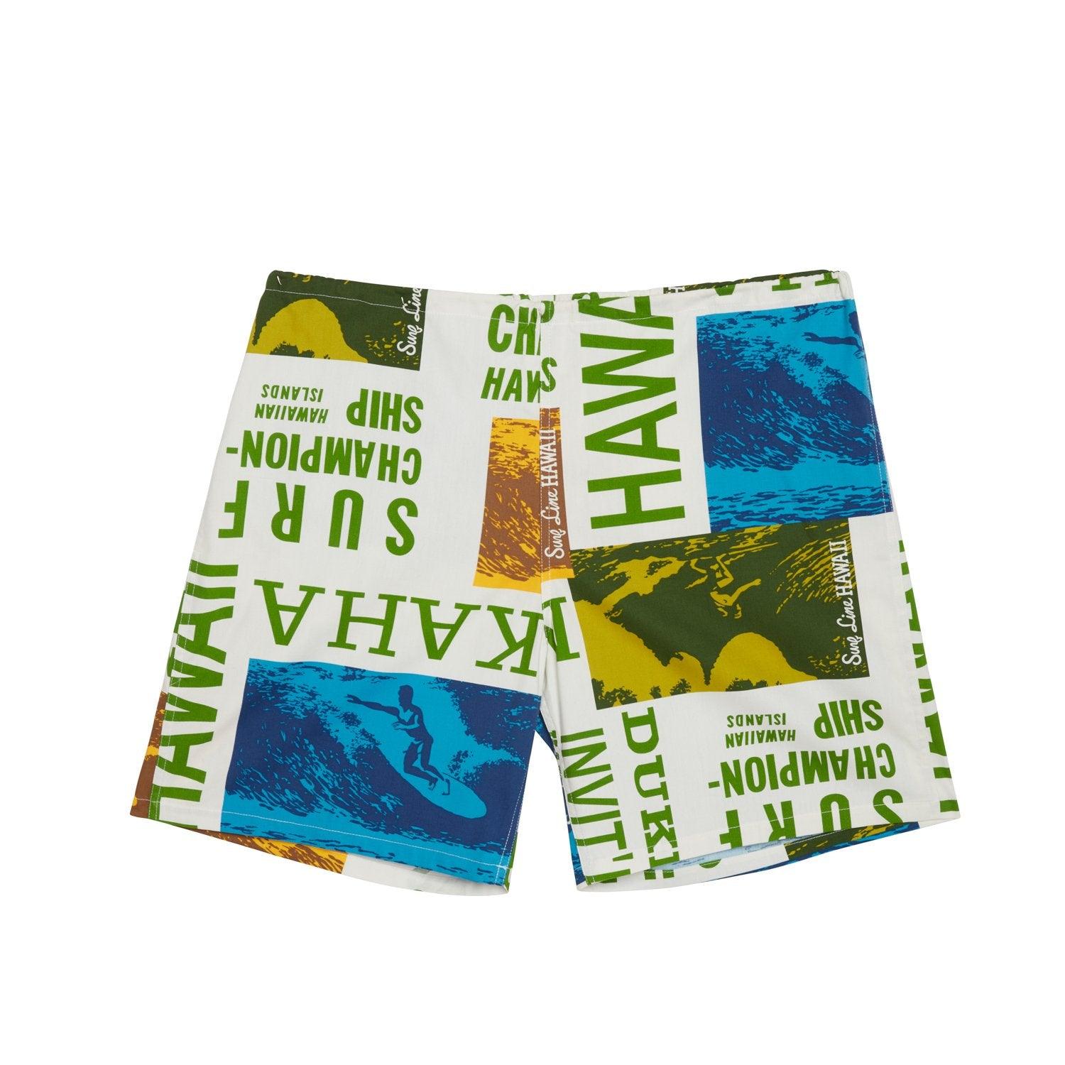 Original Jams Shorts- Surf Contest White