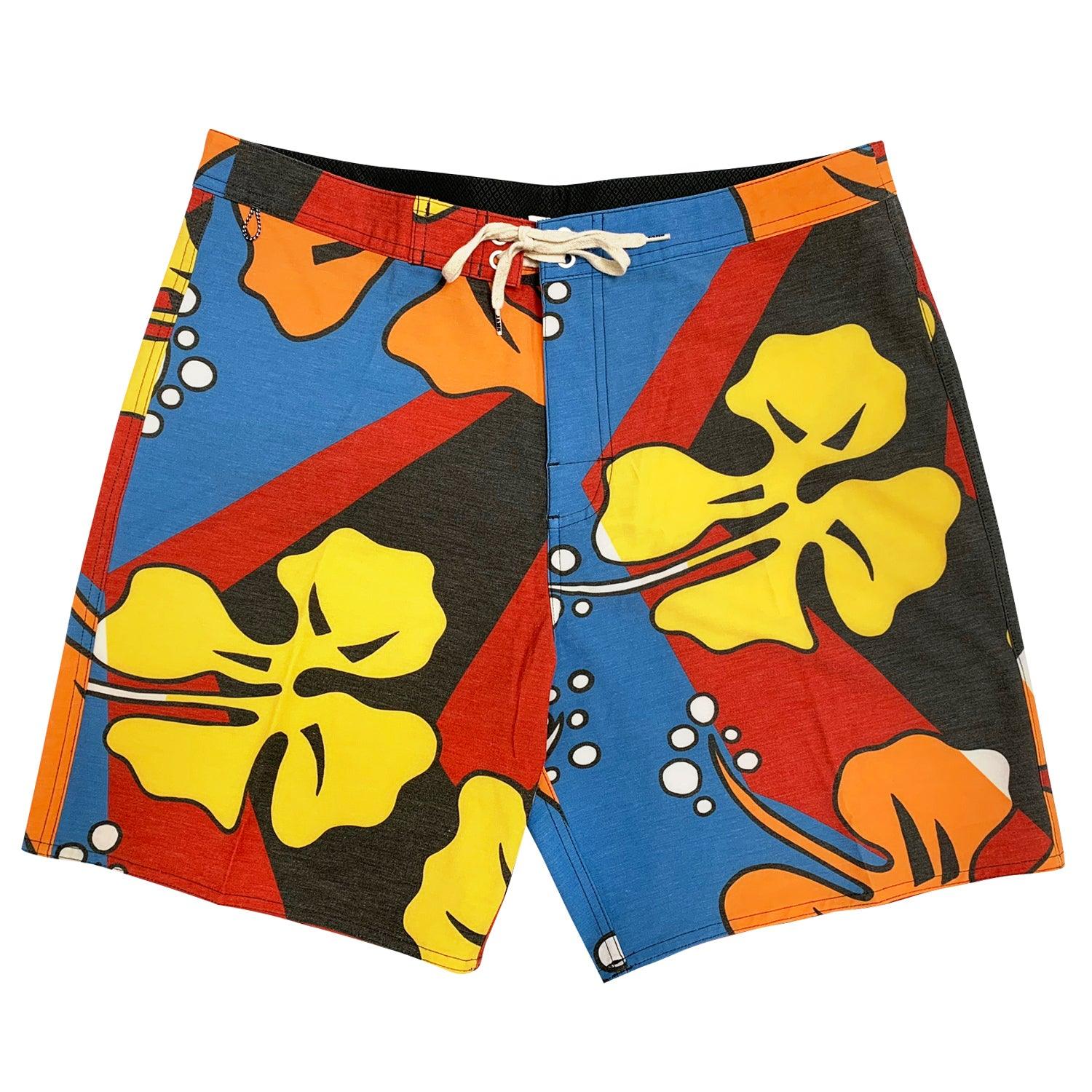 Jams Crash Hibiscus Jam - Next Generation Men's Boardshort