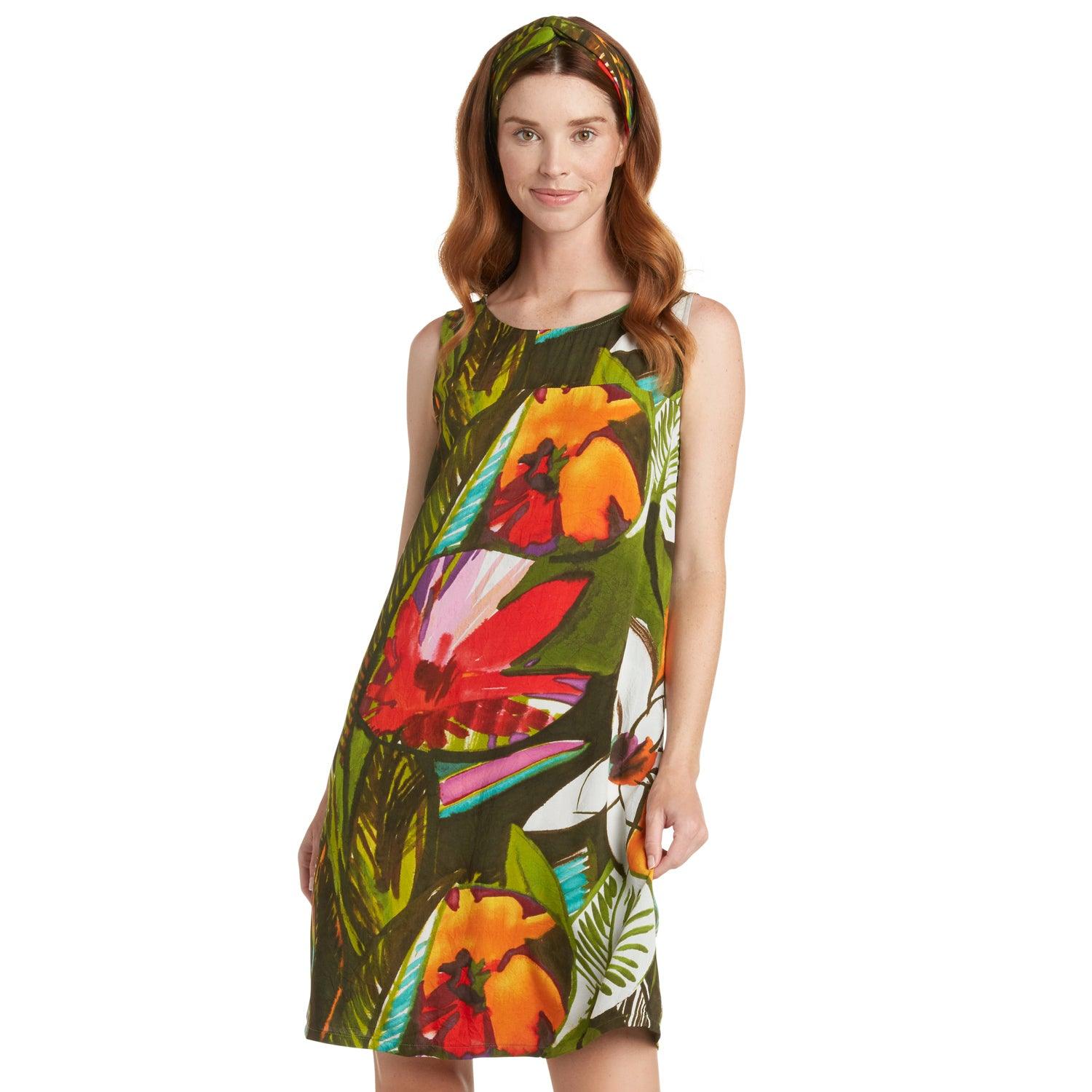 Jackie Dress - Tarragon